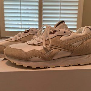 VB Reebok Trainers - Cream/Natural - 7.5 womens